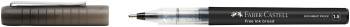 Faber-Castell Free Ink Rollerball Pen - 1.5mm - Black