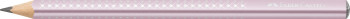 Faber-Castell Jumbo Sparkle Graphite Pencil - Rose Metallic
