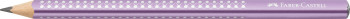 Faber-Castell Jumbo Sparkle Graphite Pencil - Violet Metallic