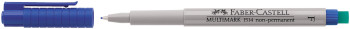 Faber-Castell Multimark Non-Permanent Marker - Fine - Blue