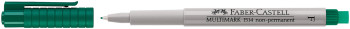 Faber-Castell Multimark Non-Permanent Marker - Fine - Green