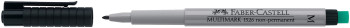 Faber-Castell Multimark Non-Permanent Marker - Medium - Black