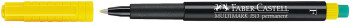 Faber-Castell Multimark Permanent Marker - Fine - Yellow
