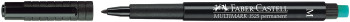 Faber-Castell Multimark Permanent Marker - Medium - Black