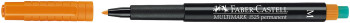 Faber-Castell Multimark Permanent Marker - Medium - Orange