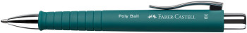 Faber-Castell Polyball Ballpoint Pen - Extra Broad - Emerald Green