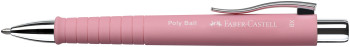 Faber-Castell Polyball Ballpoint Pen - Extra Broad - Rose