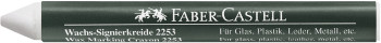Faber-Castell Wax Marking Crayon - White