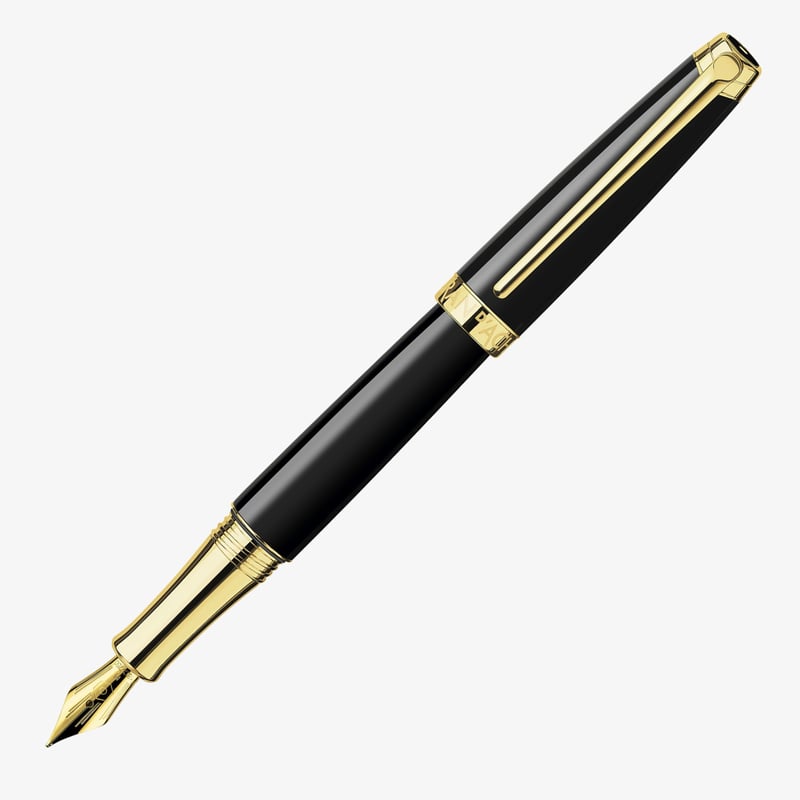 Caran D'Ache Leman Edition Bleu Marin 18K Fountain Pen