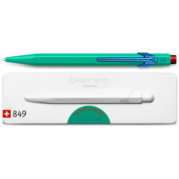 Caran d'Ache 849 Claim Your Style Ballpoint Pen - Veronese Green (Gift Boxed) - Picture 1