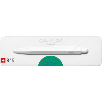 Caran d'Ache 849 Claim Your Style Ballpoint Pen - Veronese Green (Gift Boxed) - Picture 2