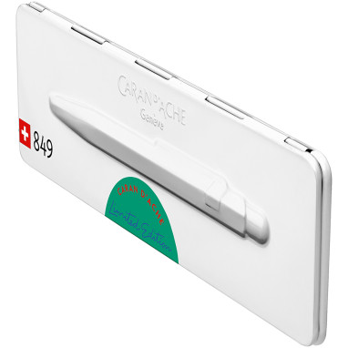Caran d'Ache 849 Claim Your Style Ballpoint Pen - Veronese Green (Gift Boxed) - Picture 3