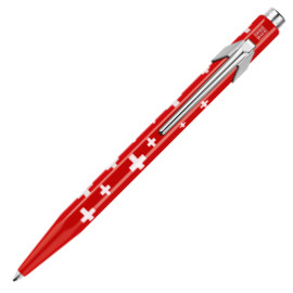 Caran d'Ache 849 Essentially Swiss Ballpoint Pen - Swiss Flag