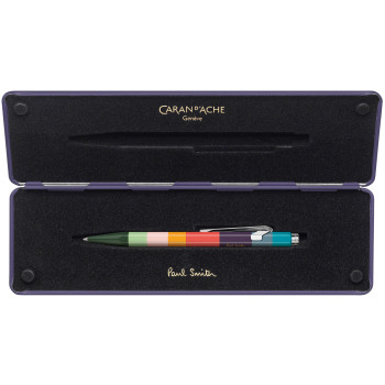 Caran d'Ache 849 Paul Smith Ballpoint Pen - Damson (Gift Boxed) - Picture 1