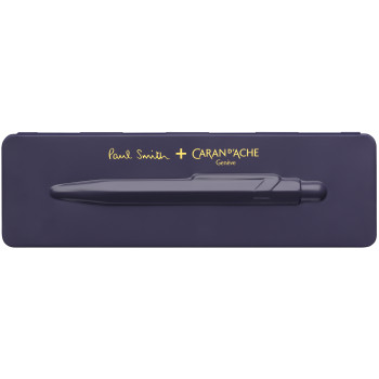 Caran d'Ache 849 Paul Smith Ballpoint Pen - Damson (Gift Boxed) - Picture 2