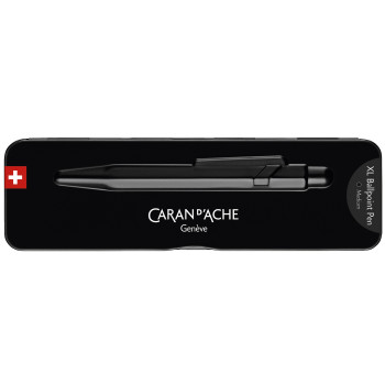 Caran d'Ache 849 XL Ballpoint Pen - Black Edition - Picture 1