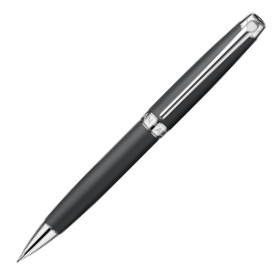Caran d'Ache Léman Mechanical Pencil - Matte Black Lacquer Rhodium Trim
