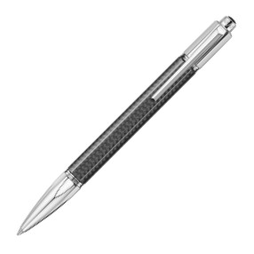 Caran d'Ache Varius Carbon Fibre Ballpoint Pen - Black