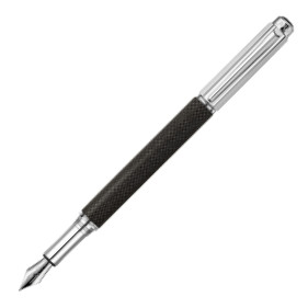 Caran d'Ache Varius Ivanhoe Chain Mail Fountain Pen - Black