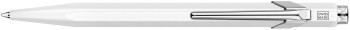 Caran d'Ache 849 Ballpoint Pen - Popline - White (Slimpack)