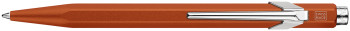 Caran d'Ache 849 ColorMat-X Ballpoint Pen - Orange (Slimpack)