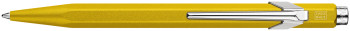 Caran d'Ache 849 ColorMat-X Ballpoint Pen - Yellow (Slimpack)