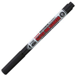 Uni-Ball PNA-125 Super Ink Marker Pen - Black - Picture 1