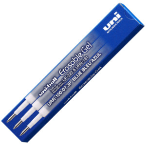 Uni-Ball URN-100-07 Eraseable Retractable Rollerball Refill
