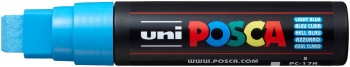 POSCA PC-17K Extra Broad Chisel Tip Marker Pen - Light Blue