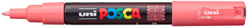 POSCA PC-1M Extra-Fine Bullet Tip Marker Pen - Coral Pink