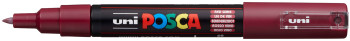 POSCA PC-1M Extra-Fine Bullet Tip Marker Pen - Red Wine
