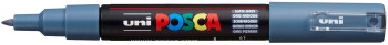 POSCA PC-1M Extra-Fine Bullet Tip Marker Pen - Slate Grey