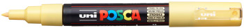 POSCA PC-1M Extra-Fine Bullet Tip Marker Pen - Straw Yellow