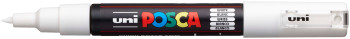 POSCA PC-1M Extra-Fine Bullet Tip Marker Pen - White