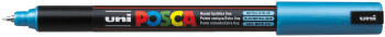 POSCA PC-1MR Ultra-Fine Bullet Tip Marker Pen - Metallic Blue