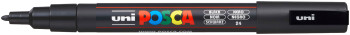 POSCA PC-3M Fine Bullet Tip Marker Pen - Black