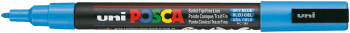 POSCA PC-3M Fine Bullet Tip Marker Pen - Sky Blue