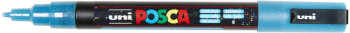 POSCA PC-3ML Fine Bullet Tip Marker Pen - Glitter Light Blue