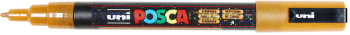 POSCA PC-3ML Fine Bullet Tip Marker Pen - Glitter Orange