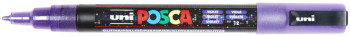 POSCA PC-3ML Fine Bullet Tip Marker Pen - Glitter Violet