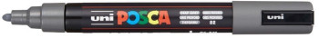 POSCA PC-5M Medium Bullet Tip Marker Pen - Deep Grey