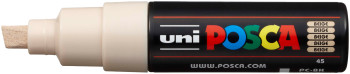 POSCA PC-8K Broad Chisel Tip Marker Pen - Beige