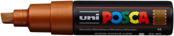 POSCA PC-8K Broad Chisel Tip Marker Pen - Bronze