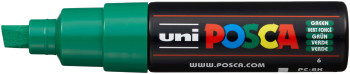 POSCA PC-8K Broad Chisel Tip Marker Pen - Green
