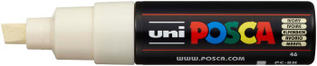 POSCA PC-8K Broad Chisel Tip Marker Pen - Ivory