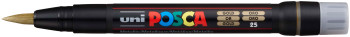 POSCA PCF-350 Brush Tip Marker Pen - Gold