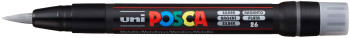 POSCA PCF-350 Brush Tip Marker Pen - Silver