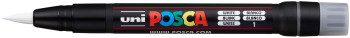 POSCA PCF-350 Brush Tip Marker Pen - White
