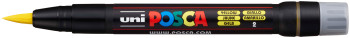 POSCA PCF-350 Brush Tip Marker Pen - Yellow