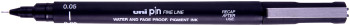 Uni-Ball Pin Drawing Pen - 0.05mm - Black